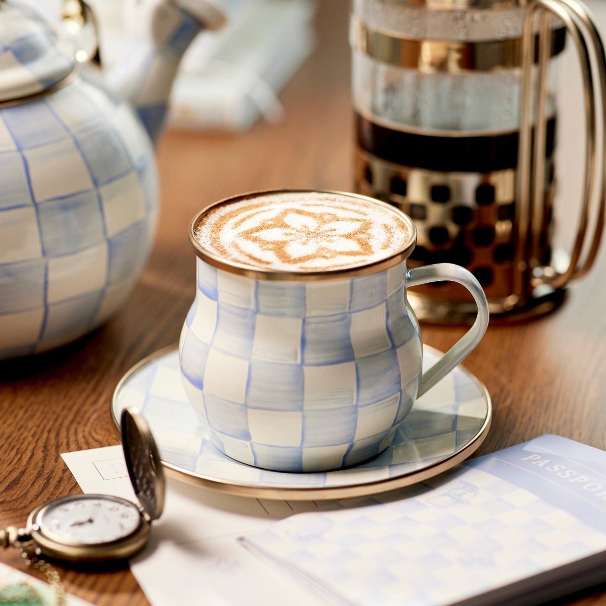 Sky Check Mug - Image 5