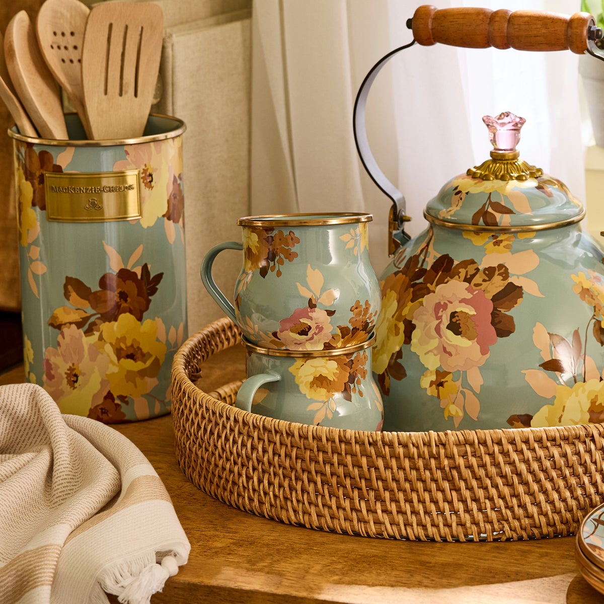 Wild Rose Slate Mug - Image 4