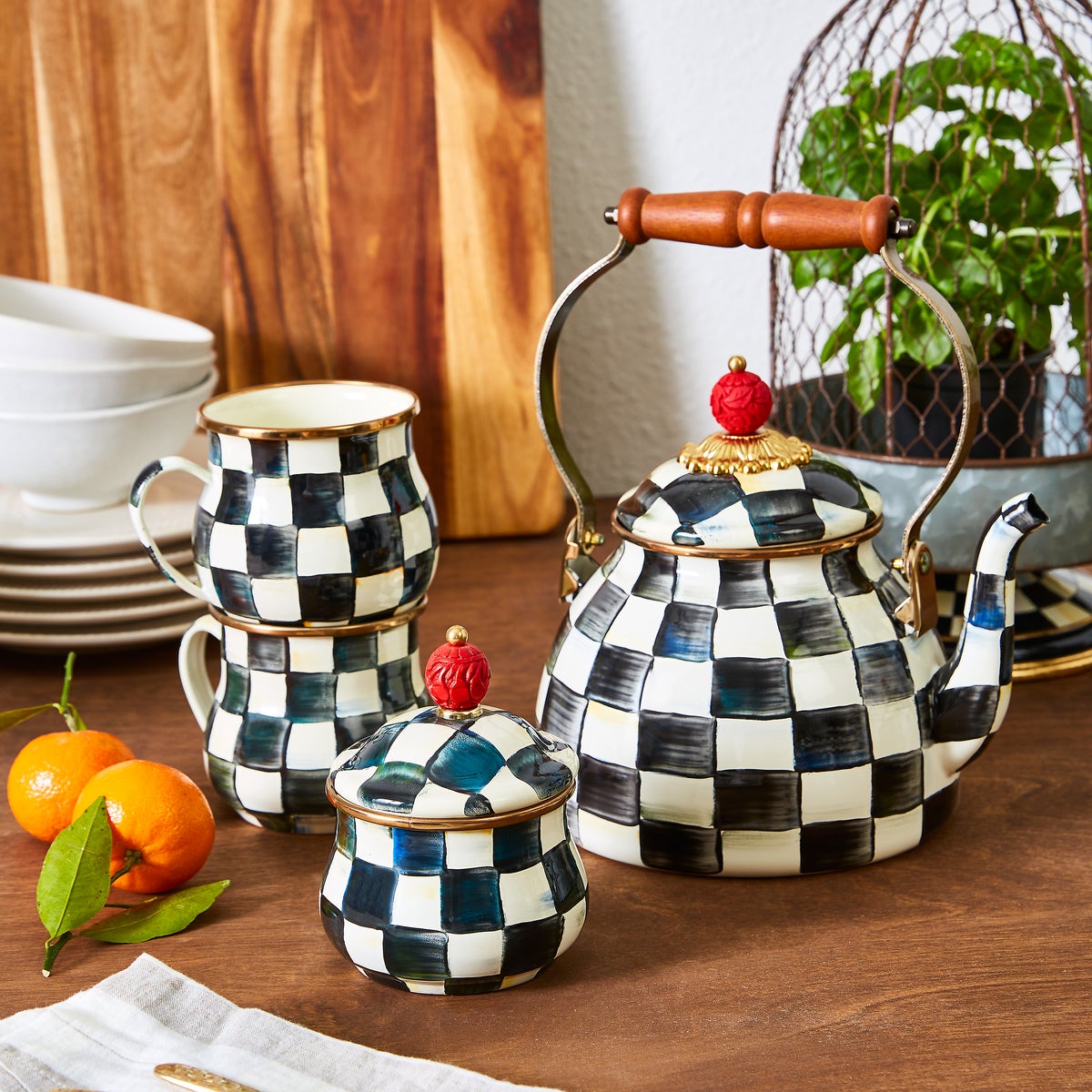Courtly Check Mug - Image 8