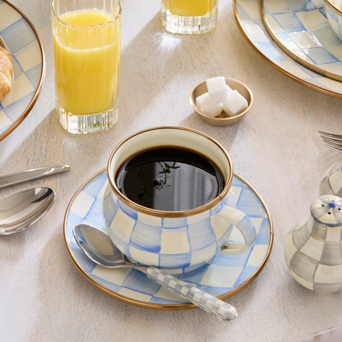 Sky Check Teacup - Image 7