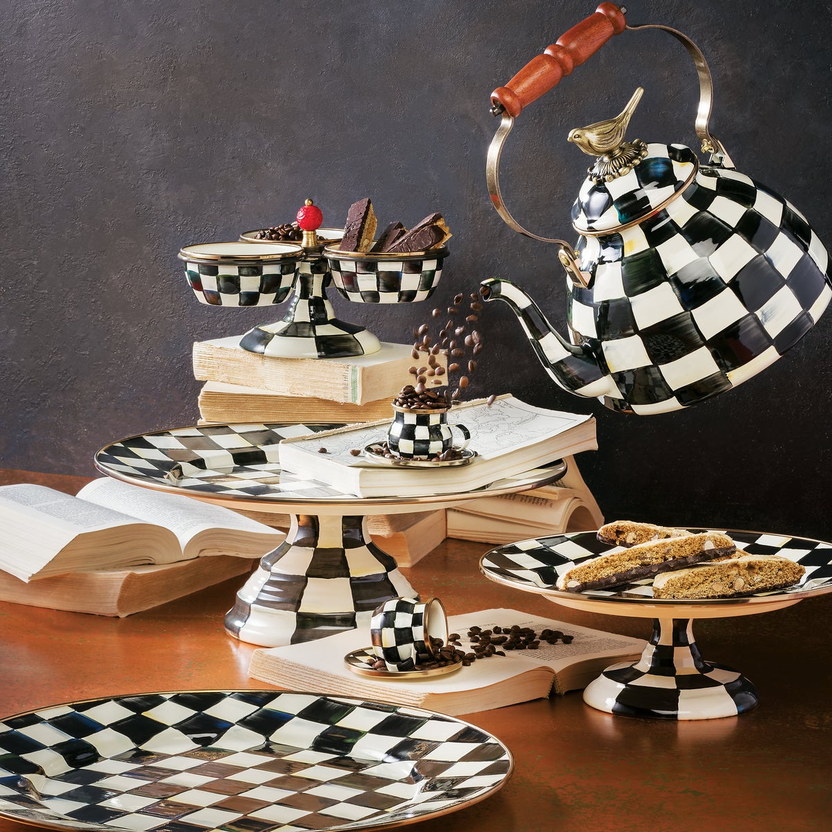 Courtly Check Serving Platter - Image 3
