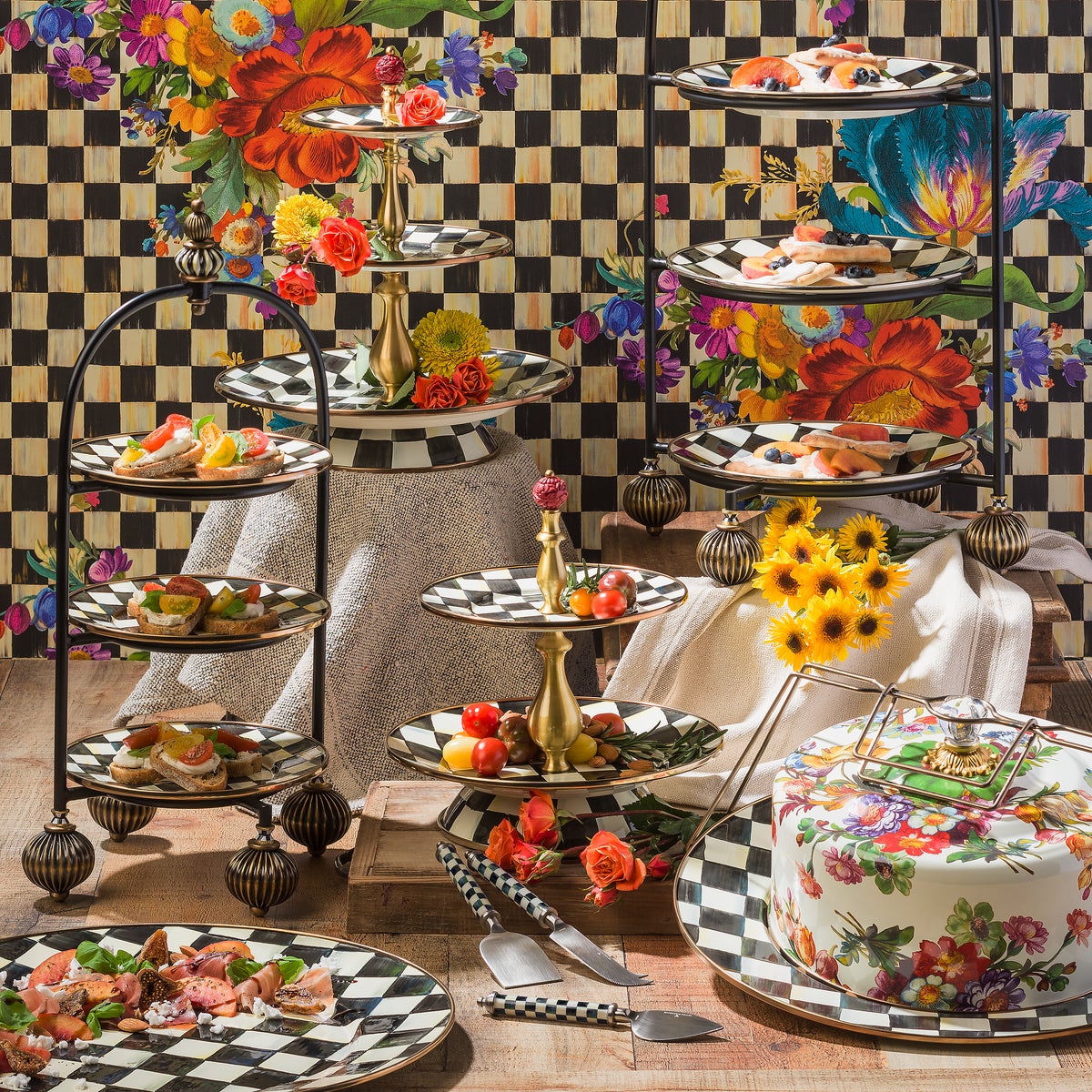 Courtly Check Serving Platter - Image 8