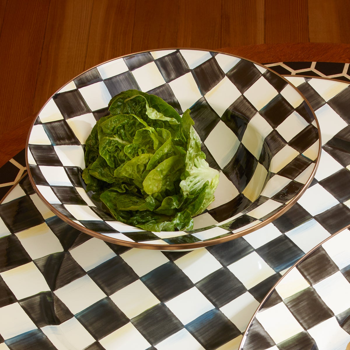 Courtly Check Serving Bowl - Image 3