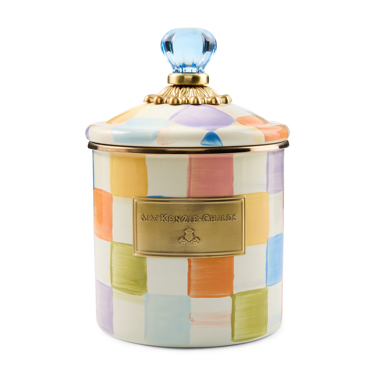 Confetti Check Small Canister