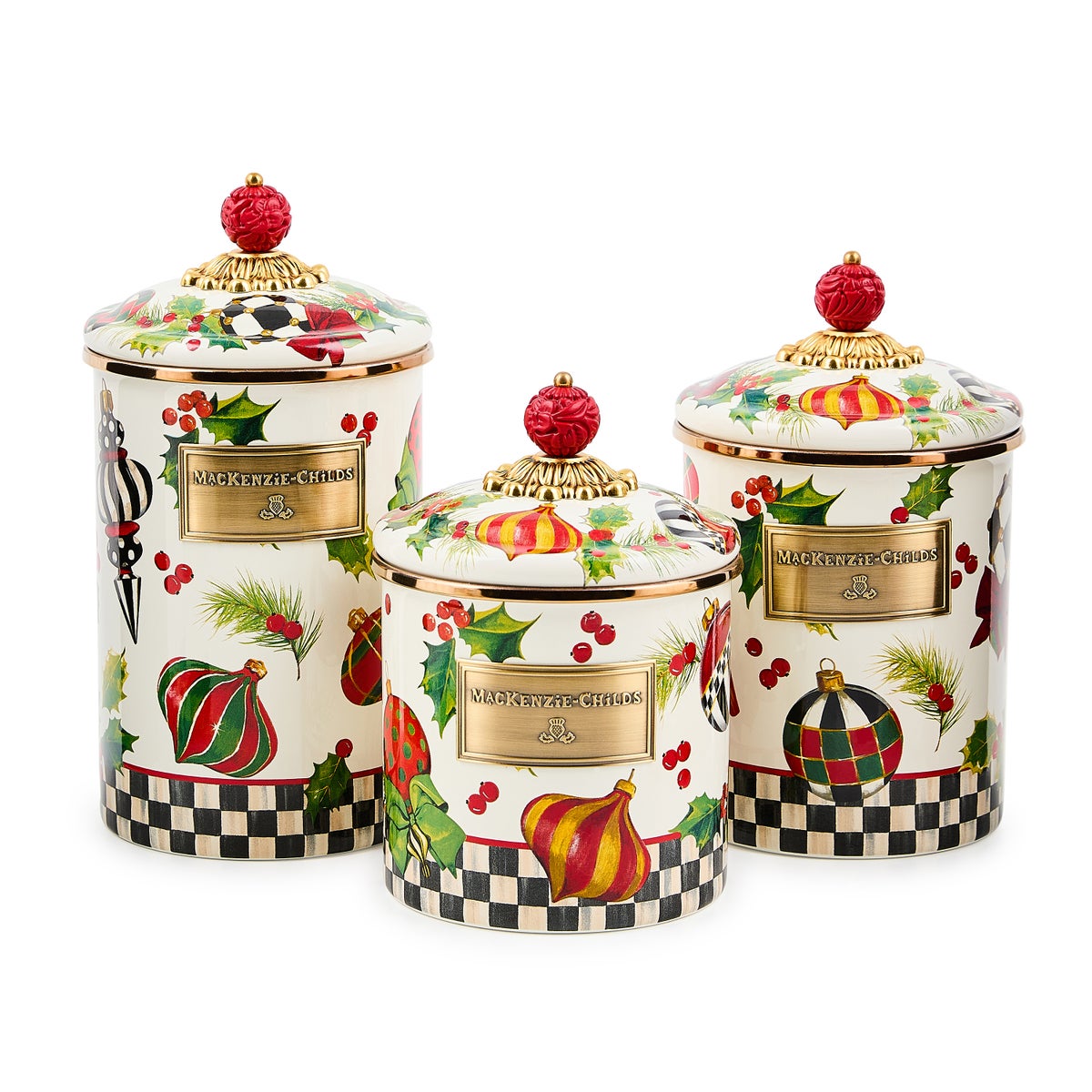 Deck the Halls Small Canister - Image 3