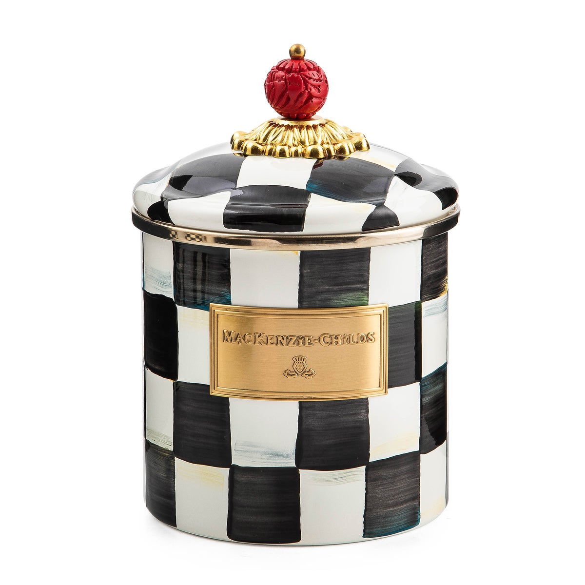 Courtly Check Small Canister