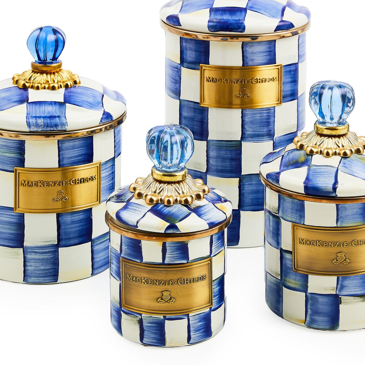 Royal Check Large Canister - Image 3