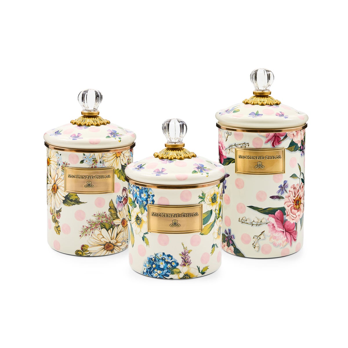 Wildflowers Pink Large Canister - Image 3