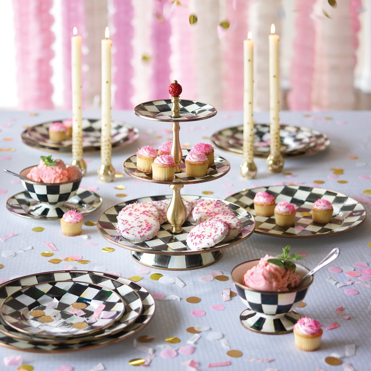 Courtly Check Dinner Plate - Image 2