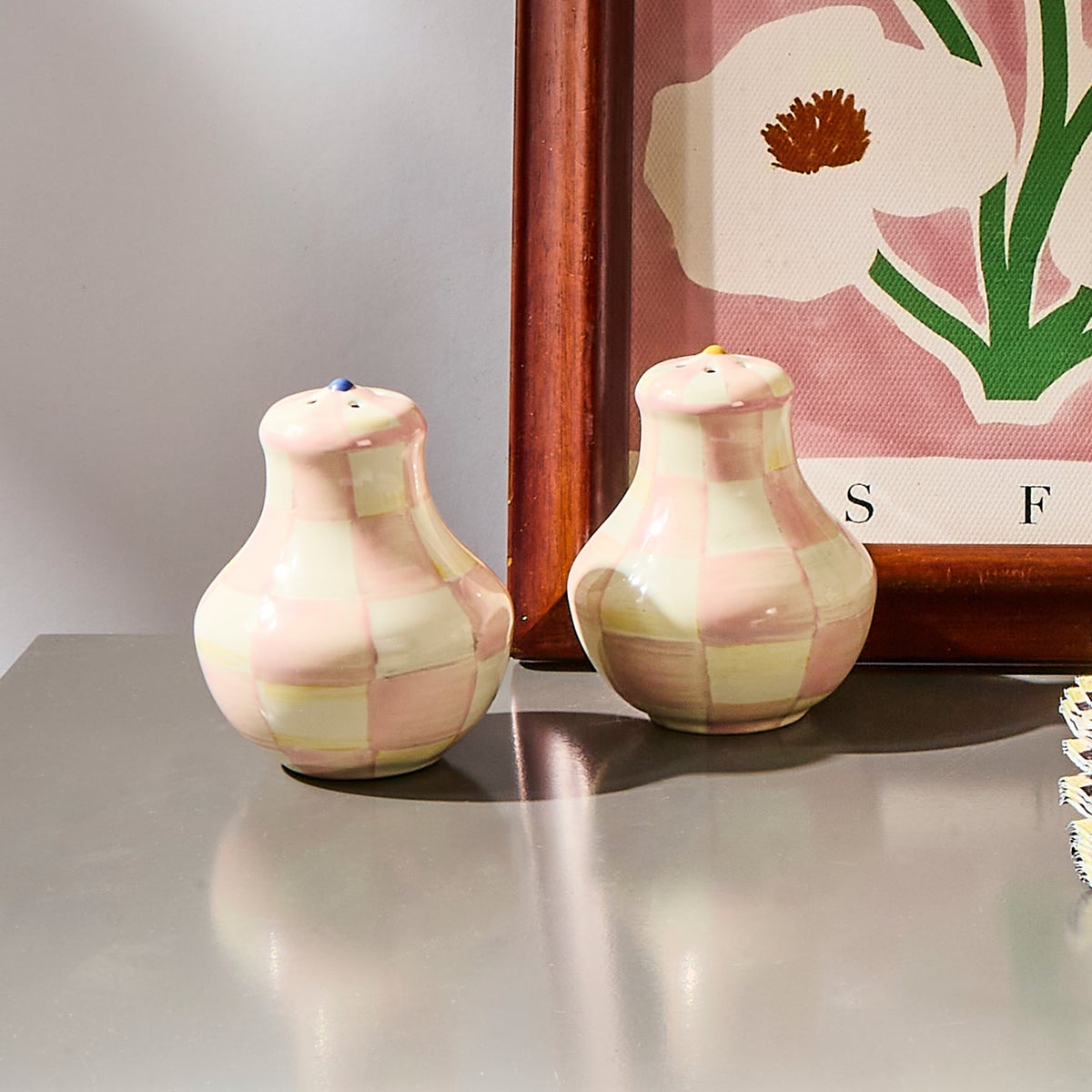 Rosy Check Salt & Pepper Shakers - Image 4