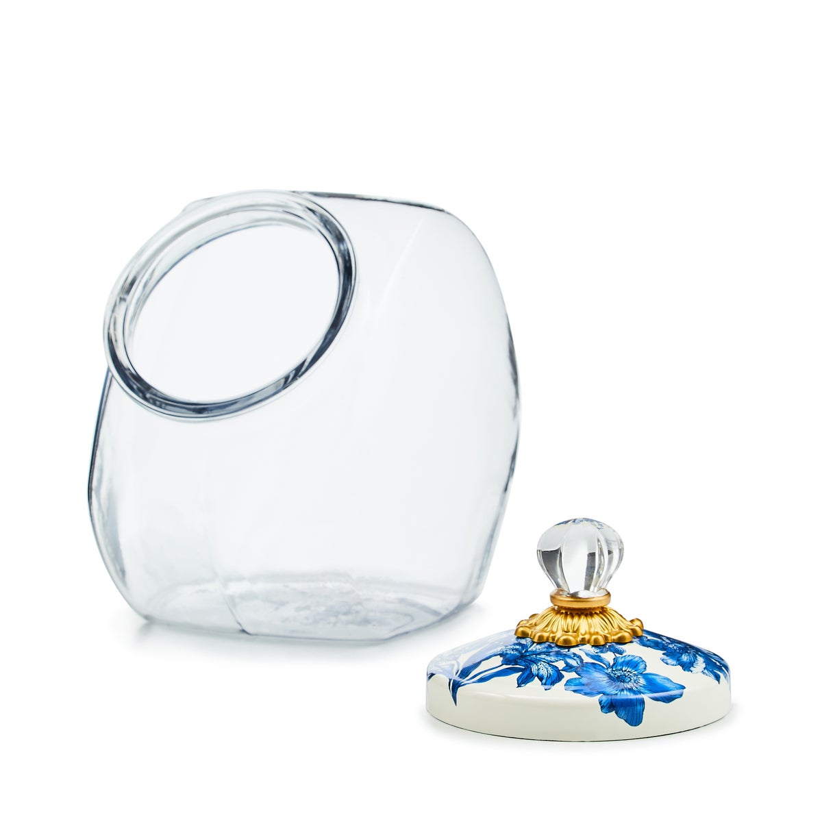 Cookie Jar with Royal English Garden Lid - Image 2