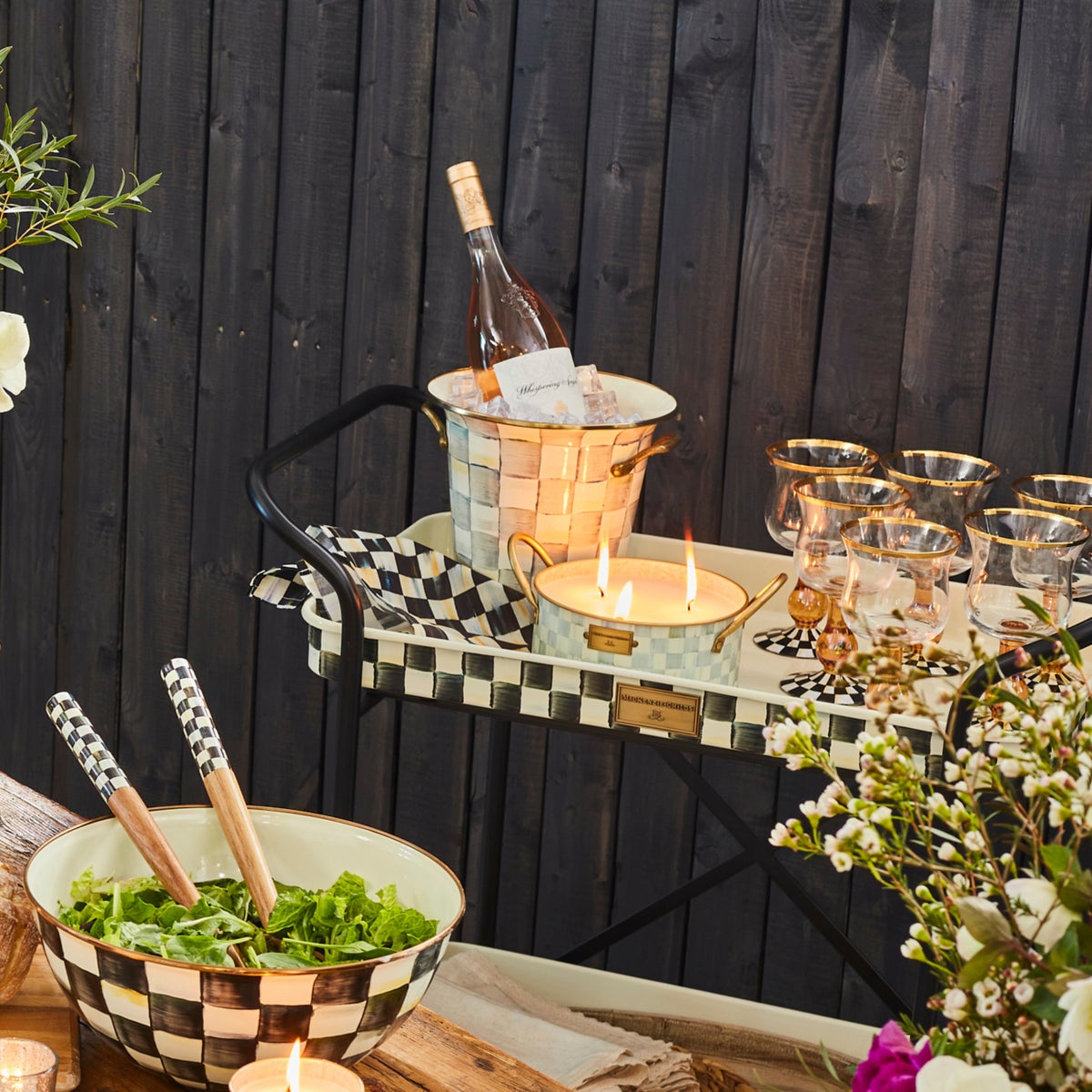 Sterling Check Wine Cooler - Image 7