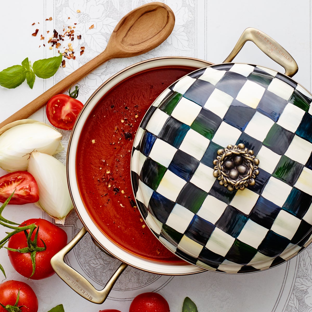 Courtly Check 3 Quart Casserole - Image 2