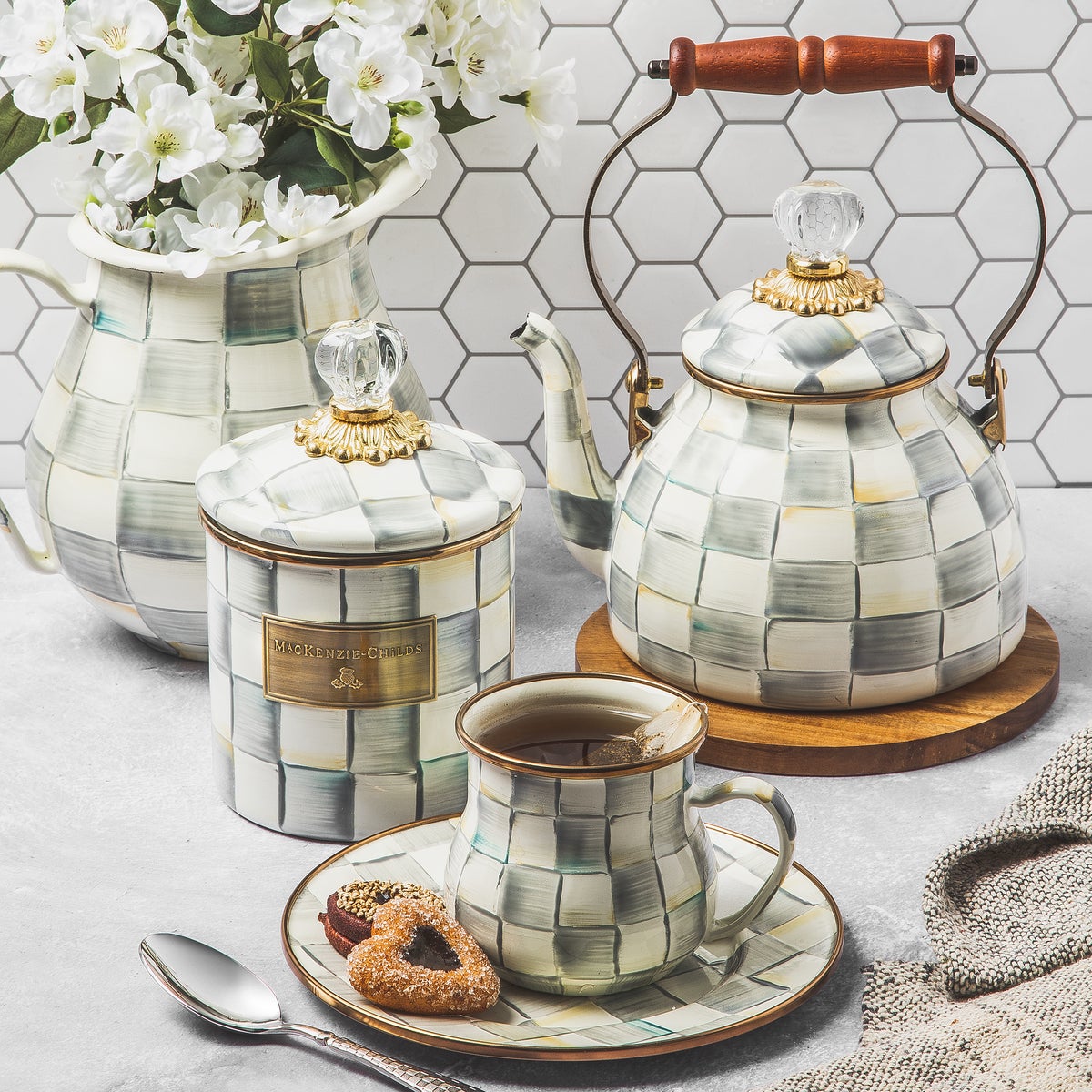Sterling Check 2 Quart Tea Kettle - Image 6