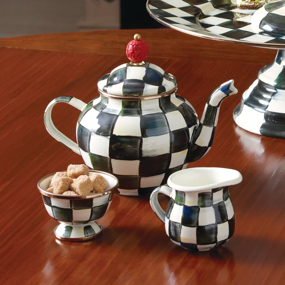 Courtly Check 4 Cup Teapot - Image 8