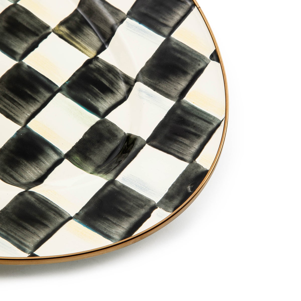 Courtly Check Small Oval Platter - Image 5