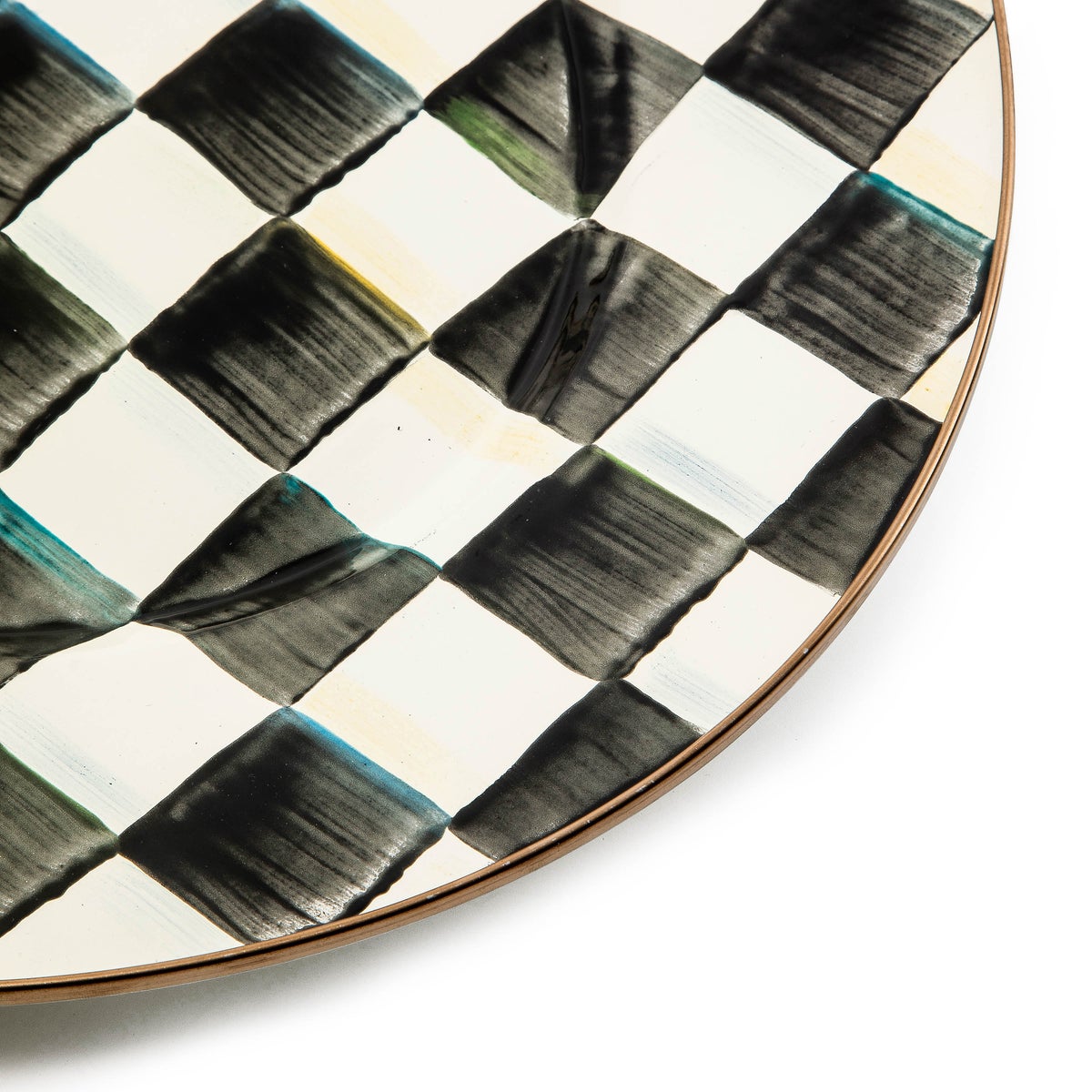 Courtly Check Large Oval Platter - Image 3