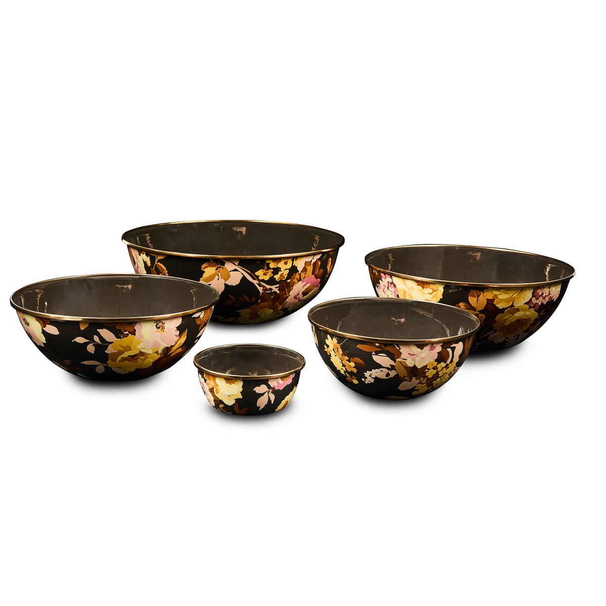 Wild Rose Brown Extra Large Everyday Bowl - Image 2