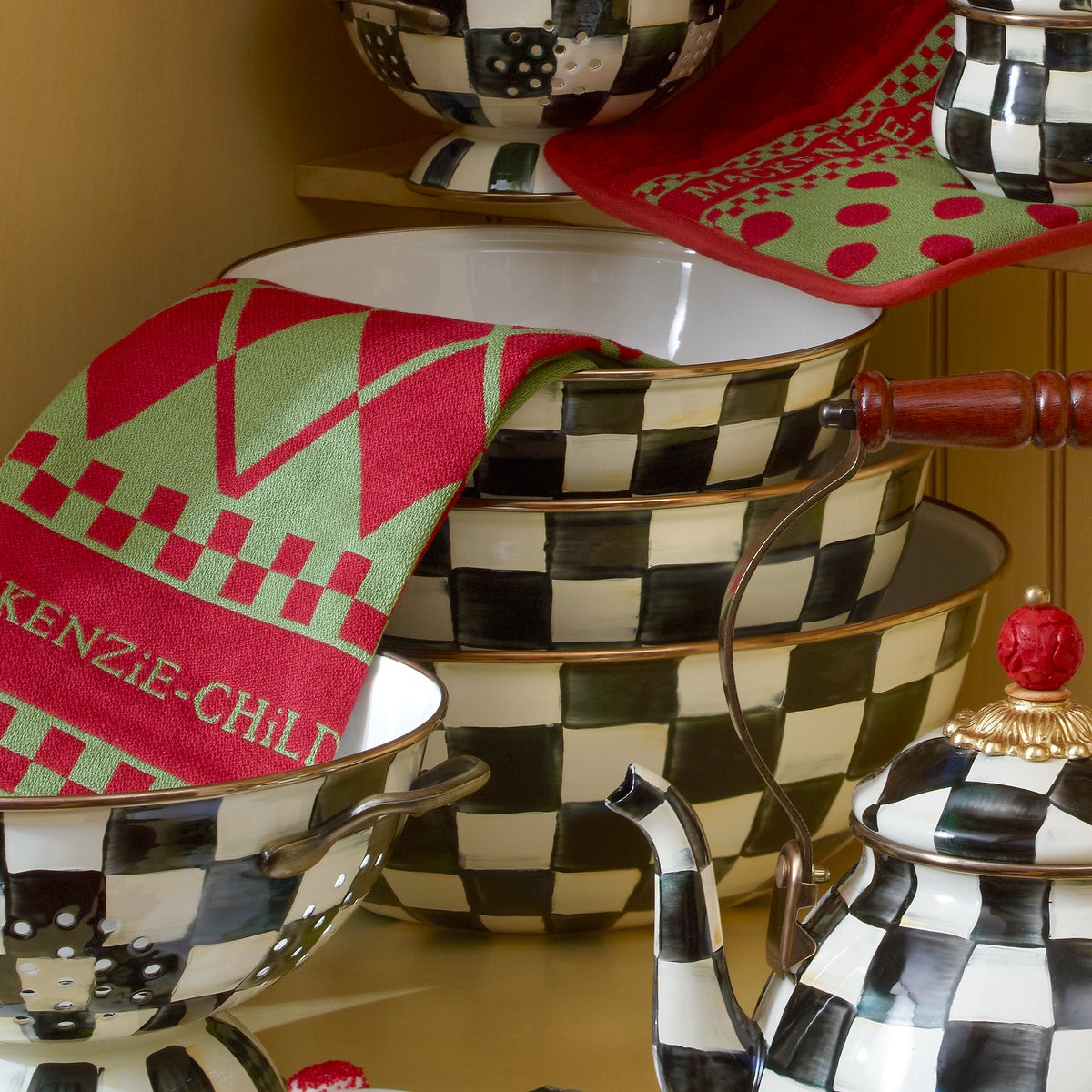 Courtly Check Extra Large Everyday Bowl - Image 8
