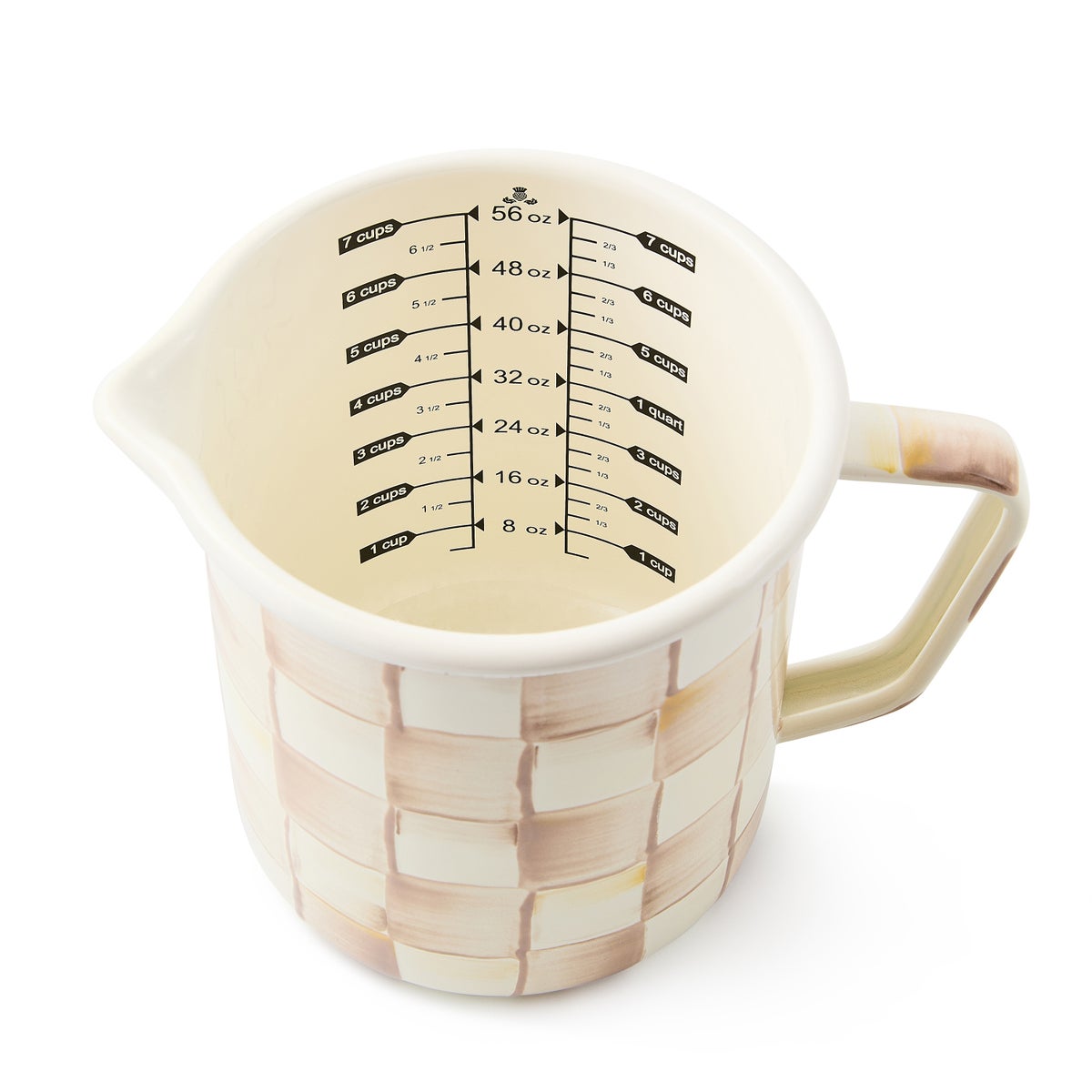 Mocha Check 7 Cup Measuring Cup - Image 3