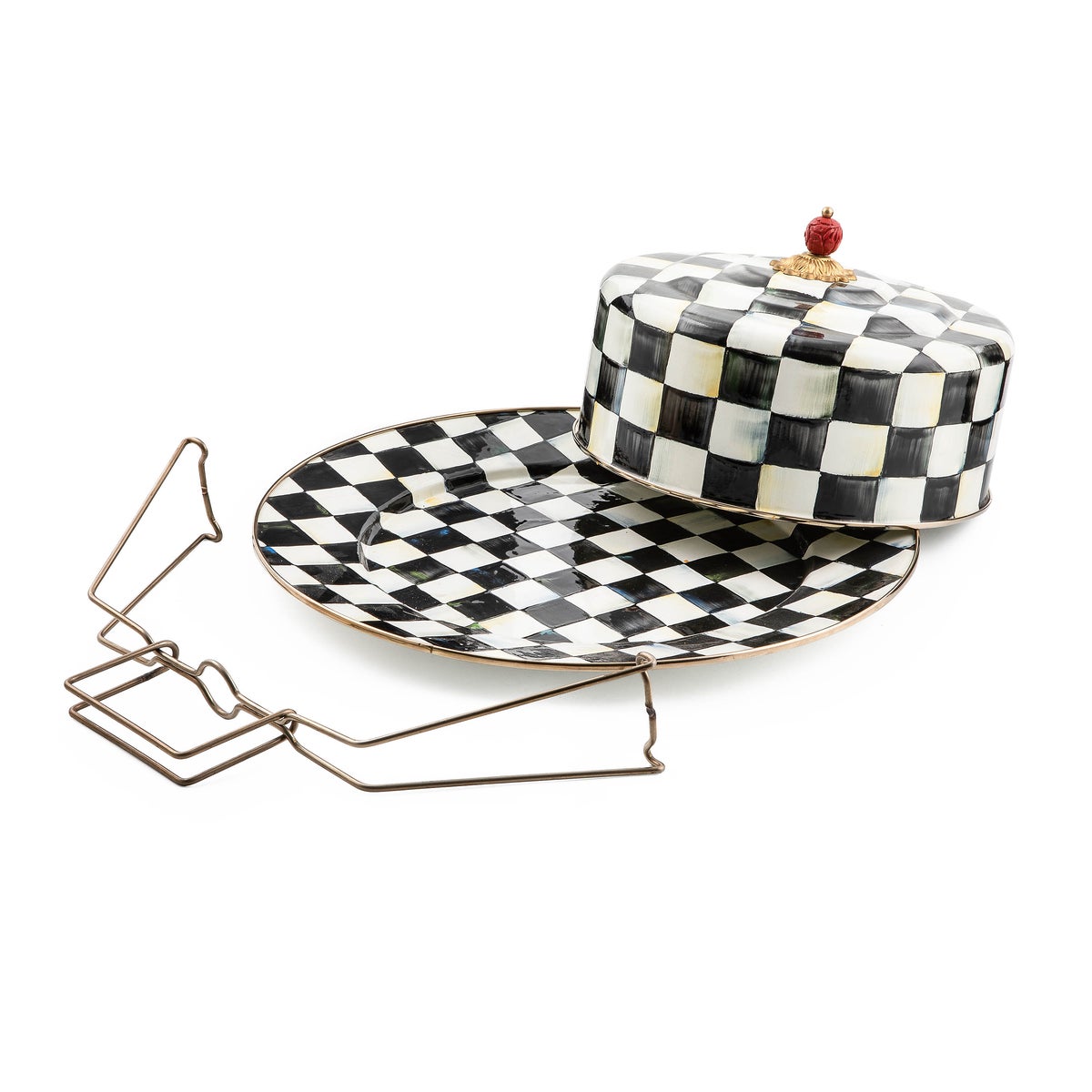Courtly Check Cake Carrier - Image 7