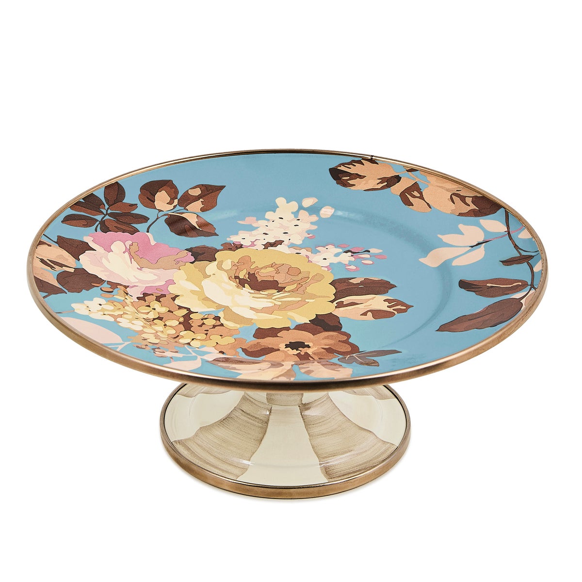 Wild Rose Slate Mini Pedestal Platter - Image 4