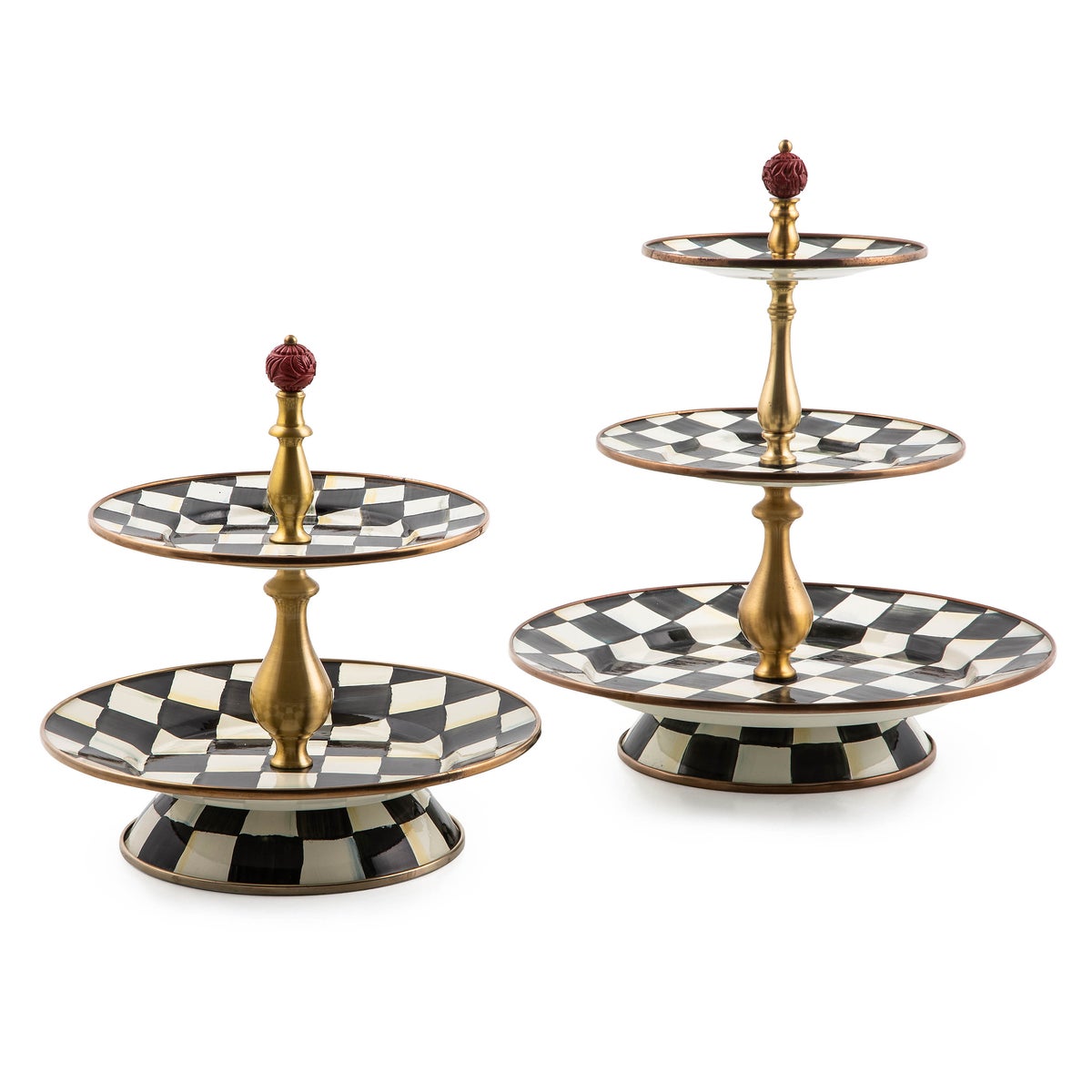 Courtly Check Three Tier Sweet Stand - Image 8