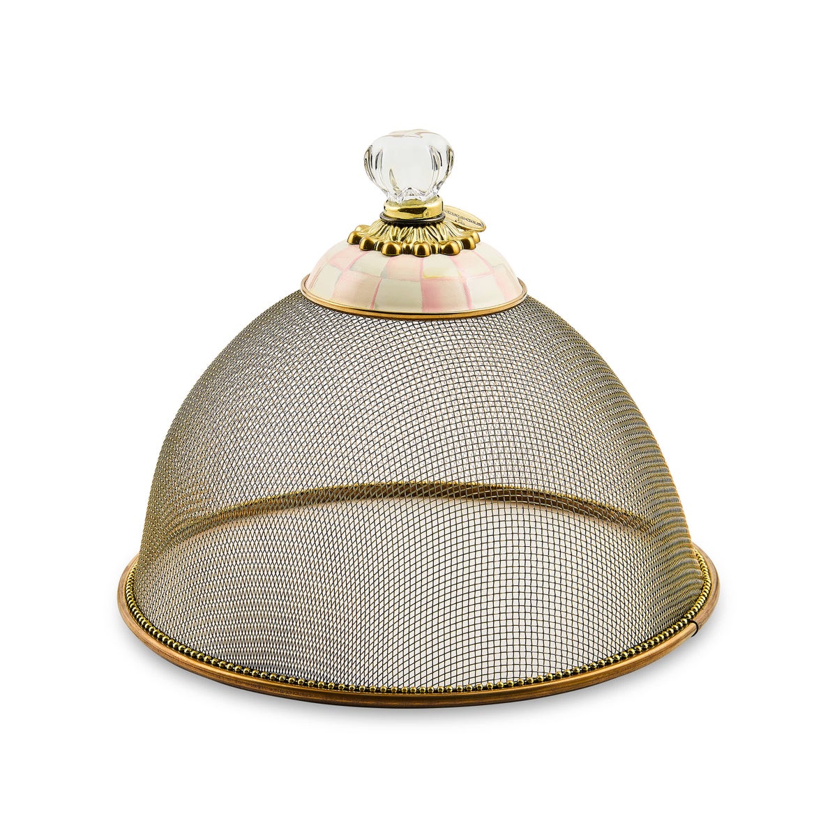 Rosy Check Small Mesh Dome