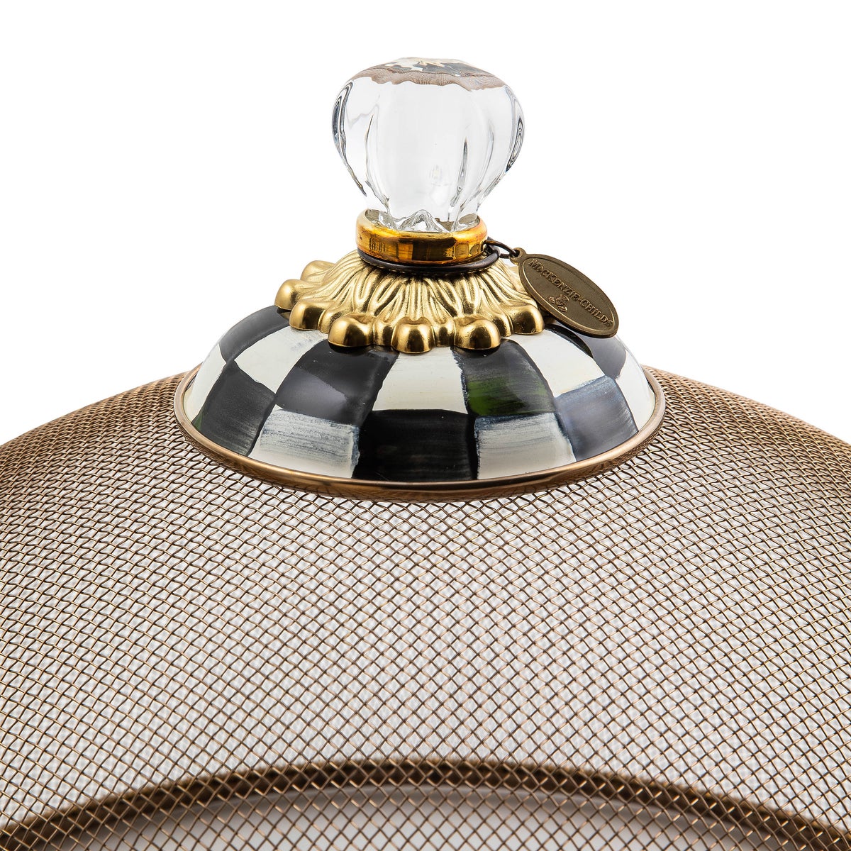 Courtly Check Large Mesh Dome - Image 4