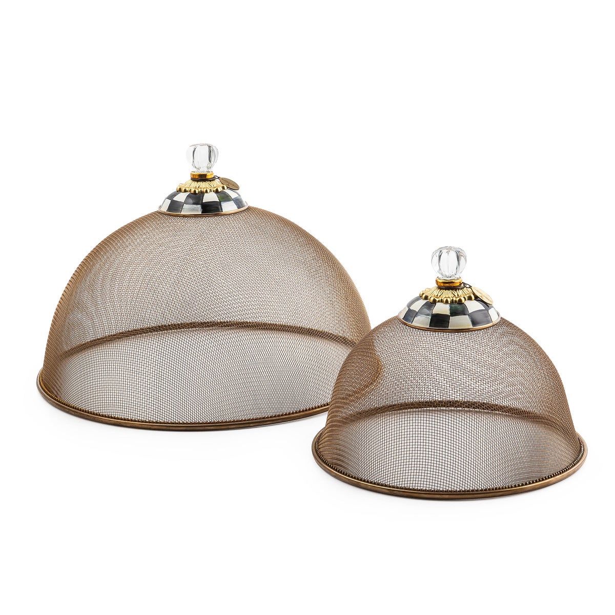 Courtly Check Large Mesh Dome - Image 5