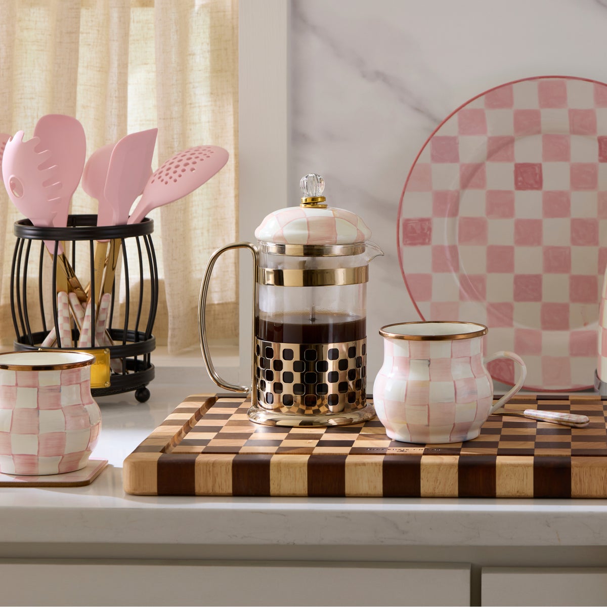 Rosy Check French Press - Image 2