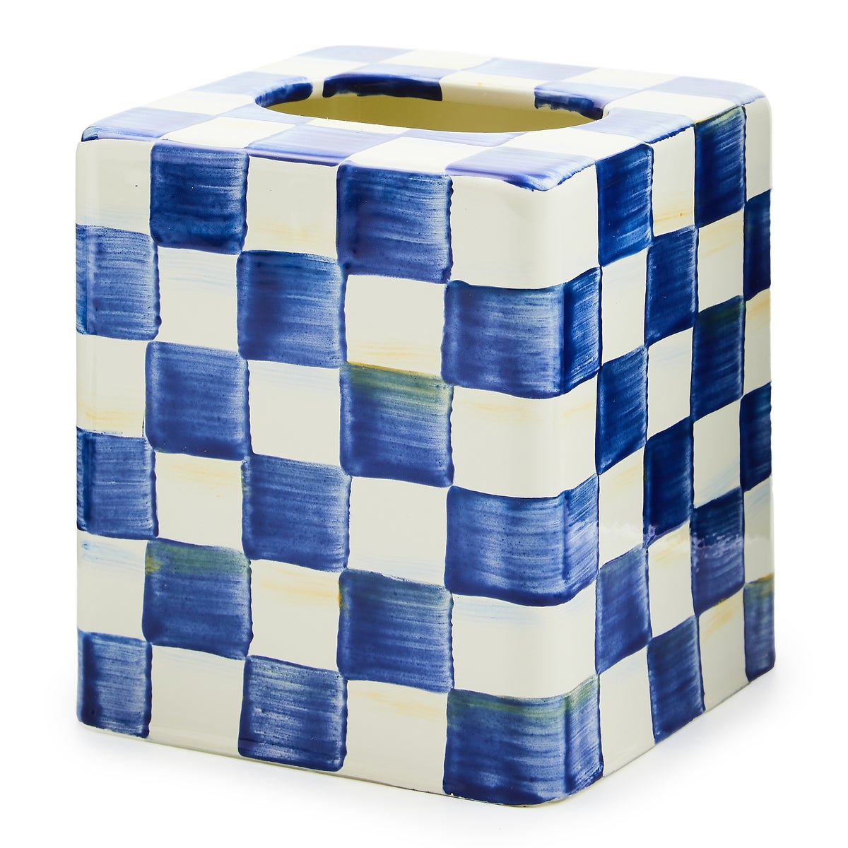 Royal Check Boutique Tissue Box Cover - Image 3