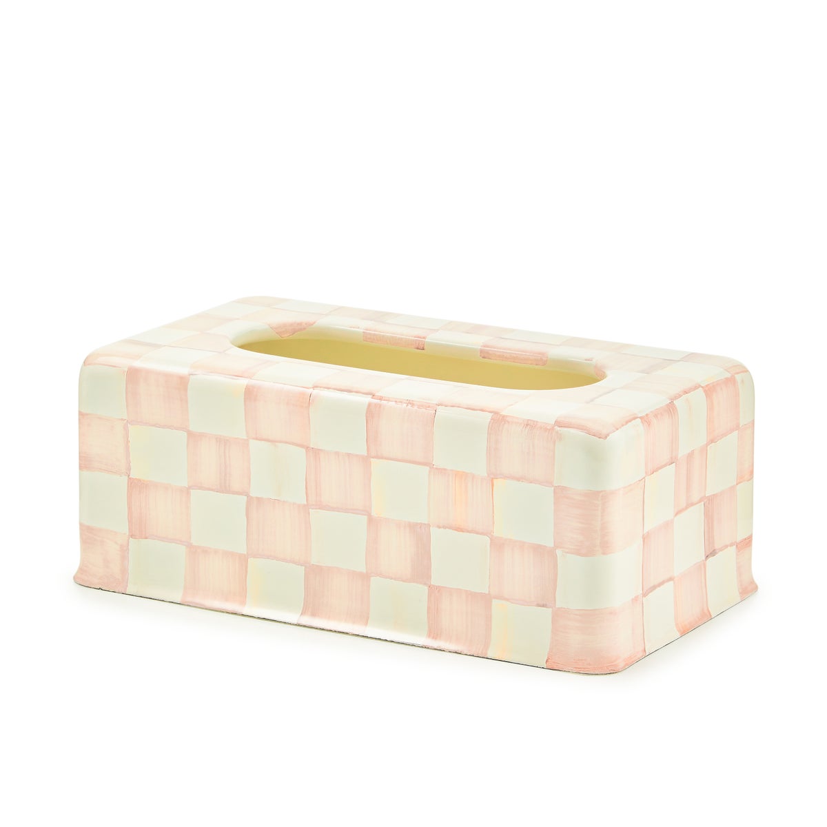 Rosy Check Standard Tissue Box Cover - Image 3