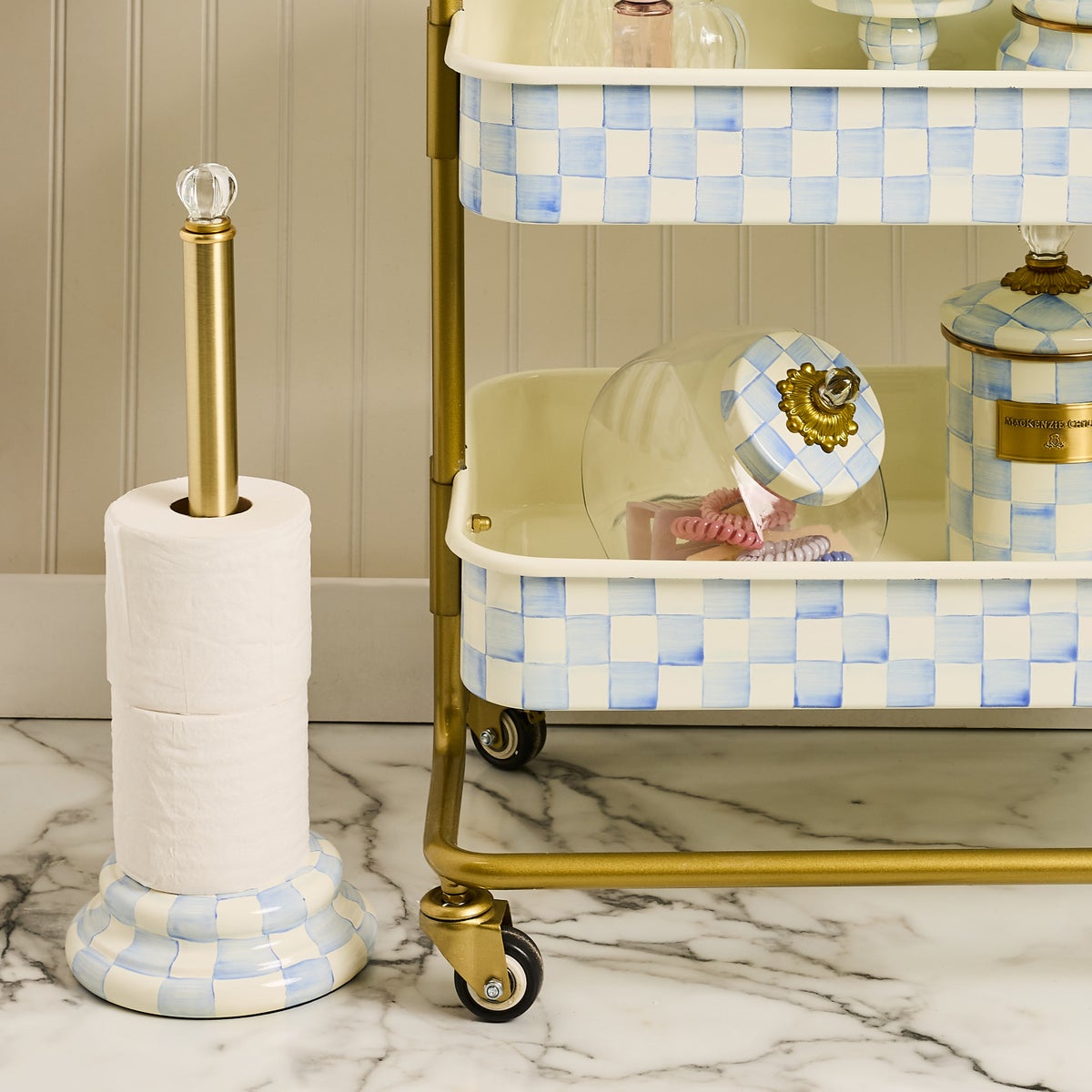 Sky Check Toilet Tissue Storage - Image 4