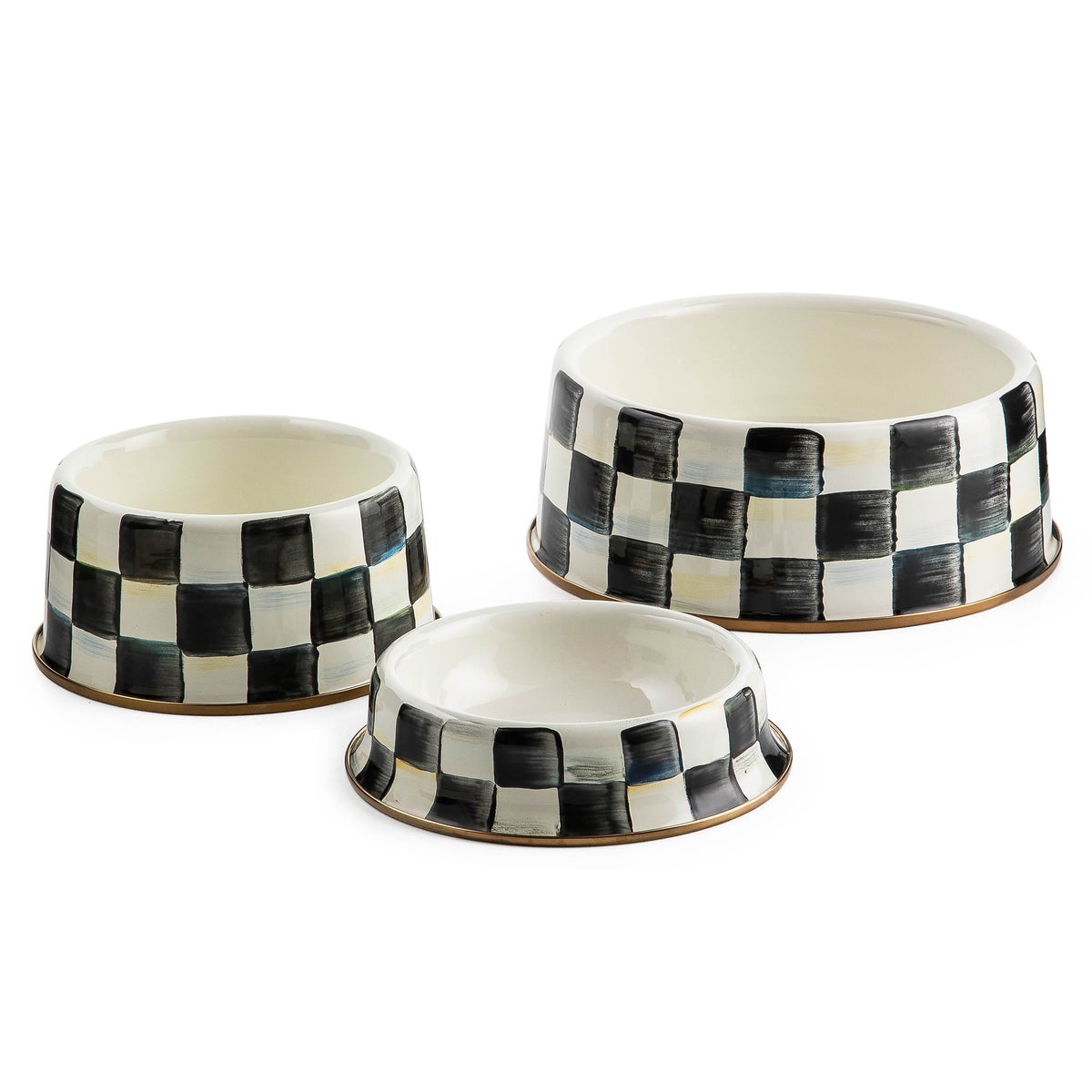 Courtly Check Medium Pet Dish - Image 5