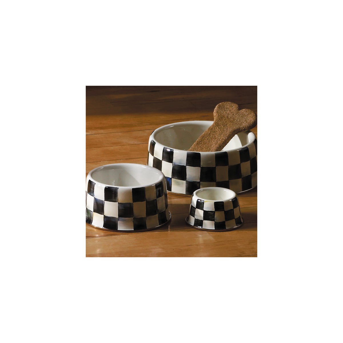 Courtly Check Medium Pet Dish - Image 6