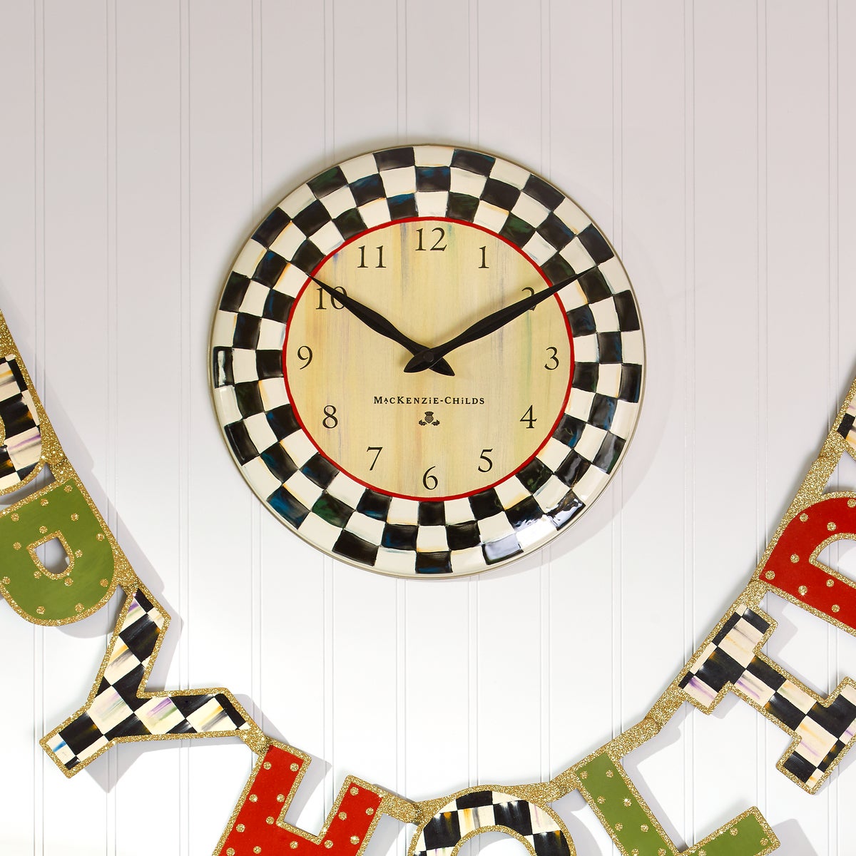 Courtly Check Wall Clock - Image 7