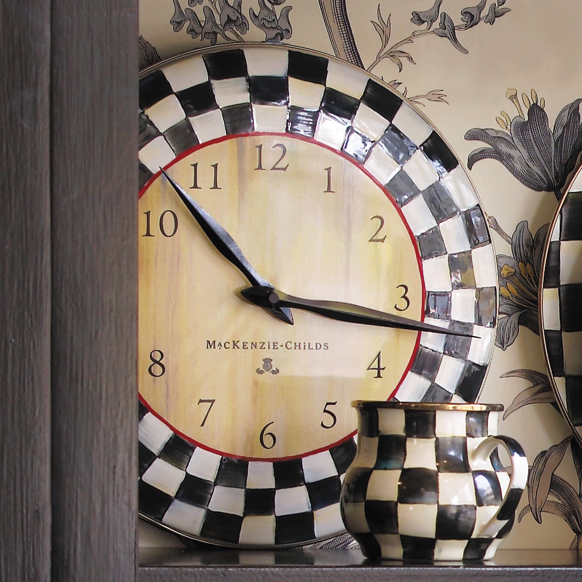 Courtly Check Wall Clock - Image 8
