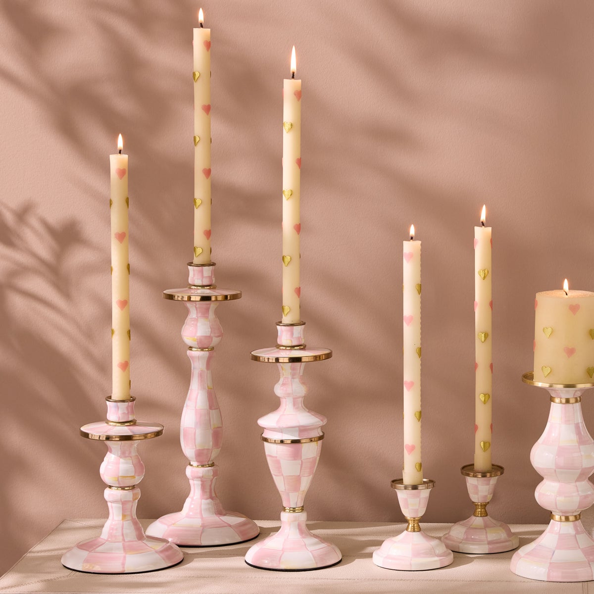 Rosy Check Medium Candlestick - Image 2