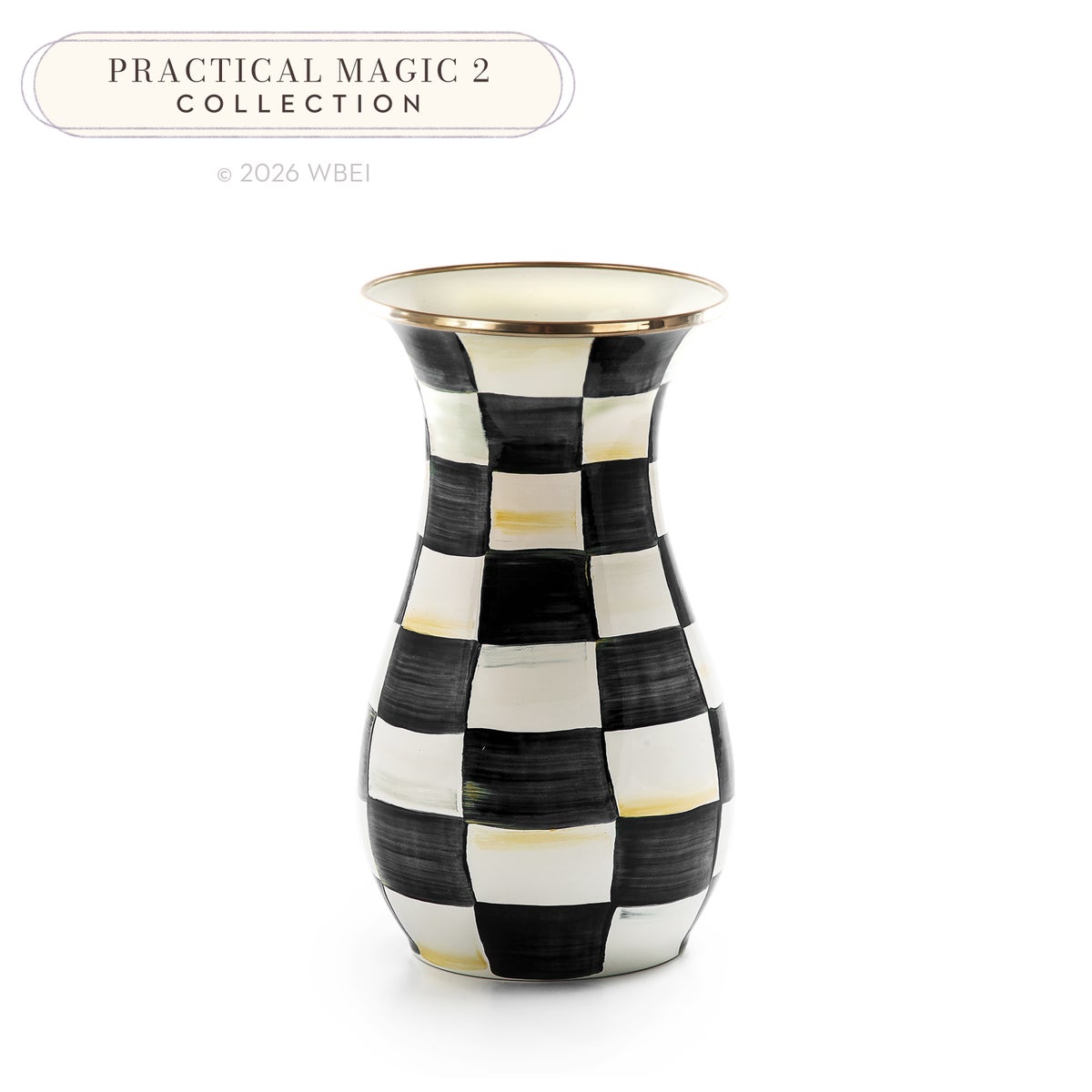 Courtly Check Tall Vase