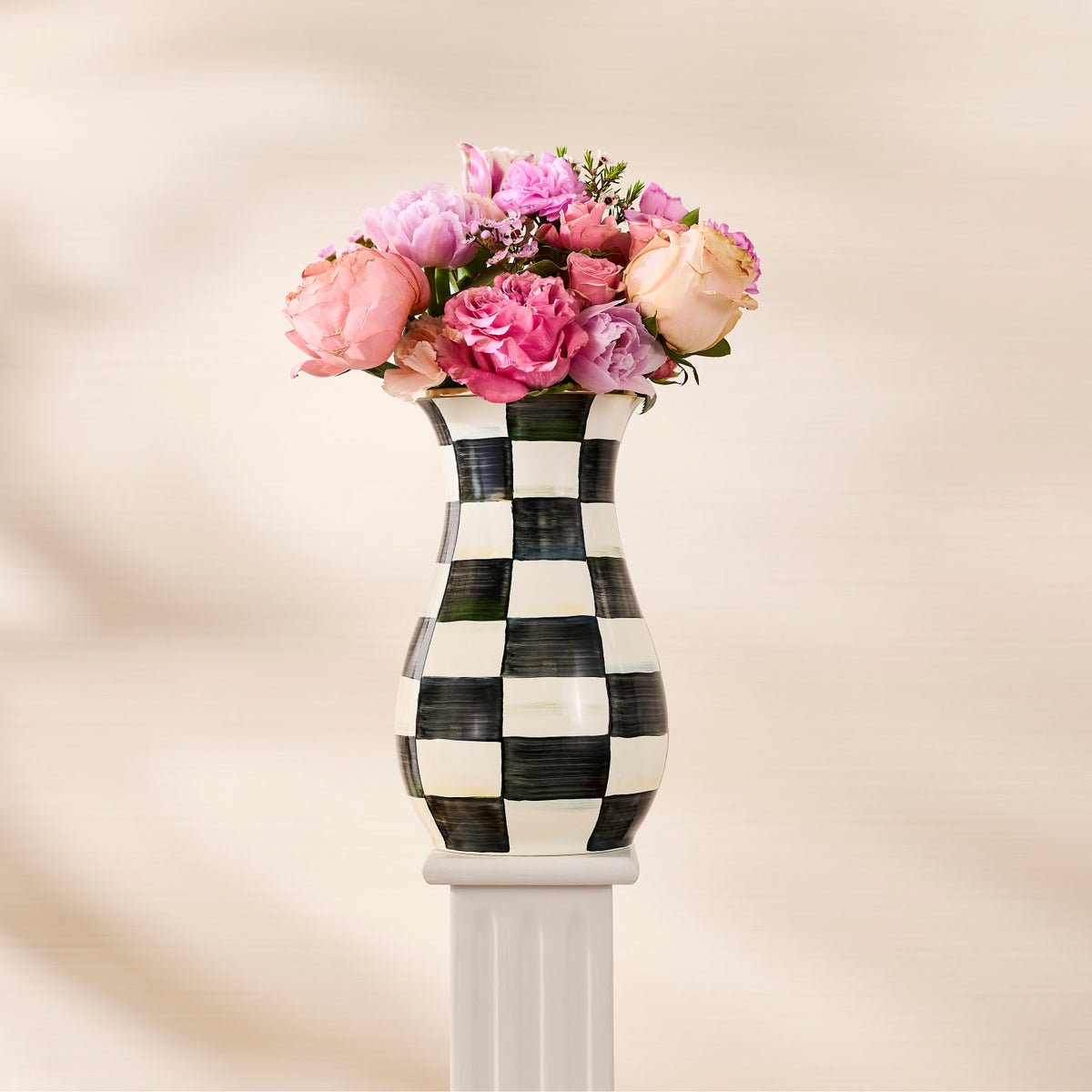 Courtly Check Tall Vase - Image 4