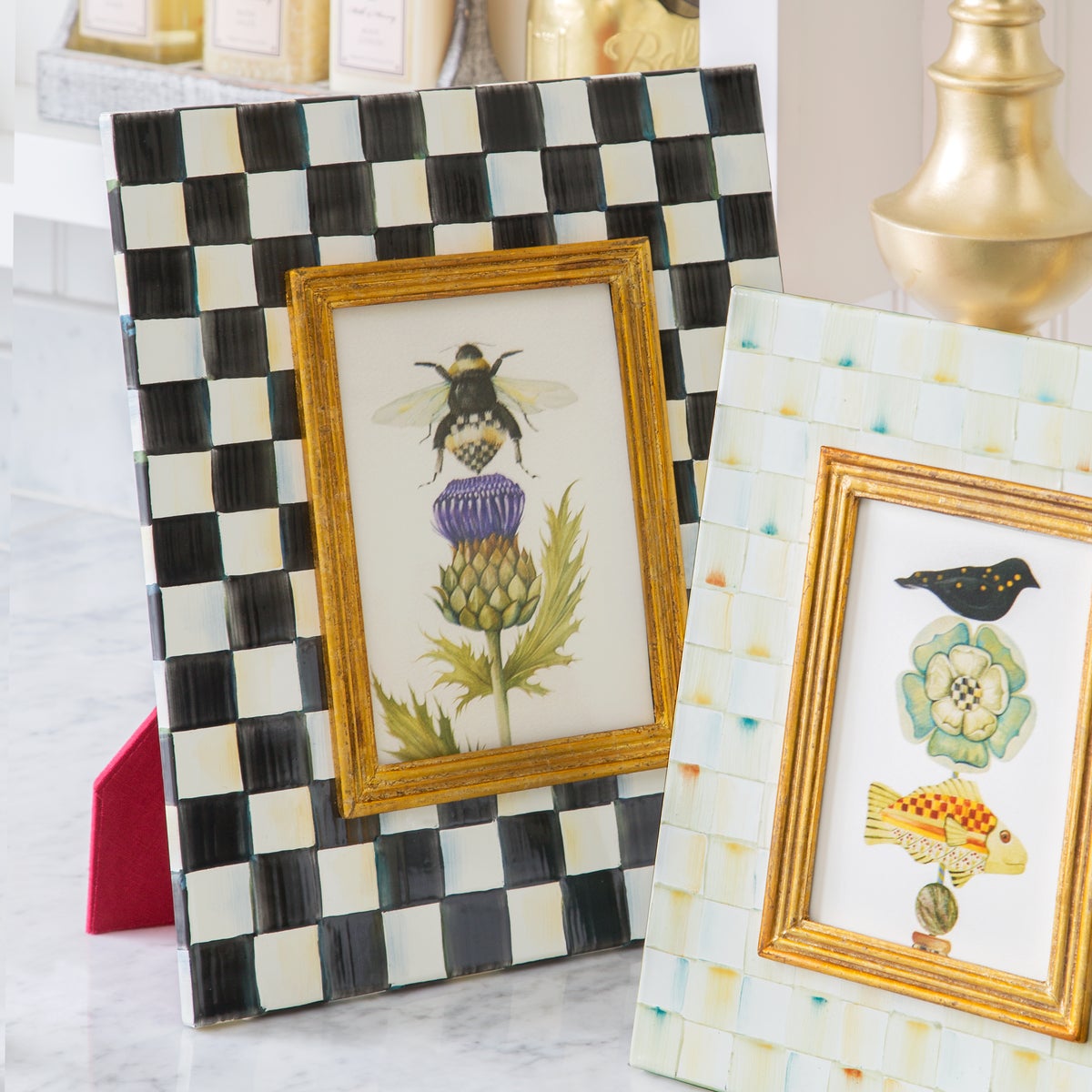 Courtly Check 5" x 7" Frame - Image 8